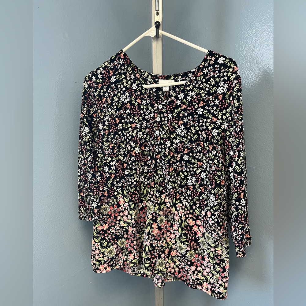 J Jill Floral Top
